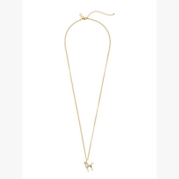 Kate Spade Spirit Animals Pendant Necklace Dog - Picture 2 of 5